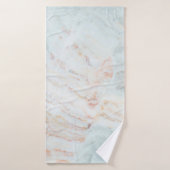 Marble pattern texture natural background. Interio Badhanddoek (Badhanddoek)