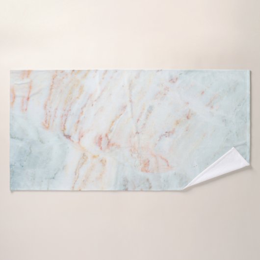 Marble pattern texture natural background. Interio Badhanddoek (Badhanddoek)