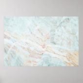 Marble pattern texture natural background. Interio Poster (Voorkant)