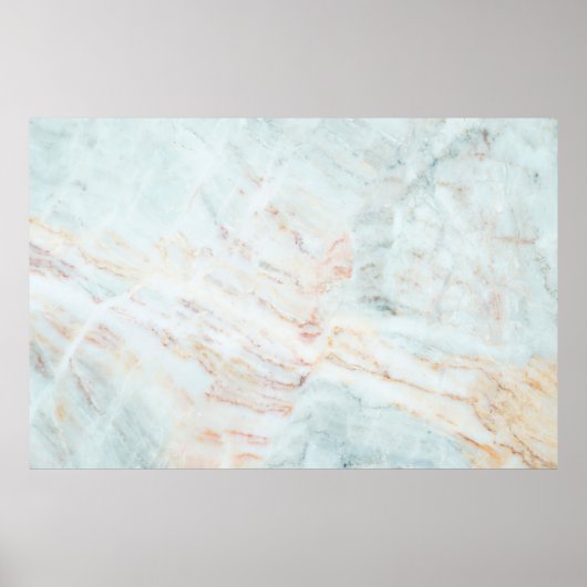 Marble pattern texture natural background. Interio Poster (Voorkant)