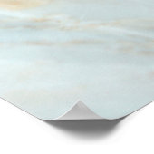 Marble pattern texture natural background. Interio Poster (Hoek)