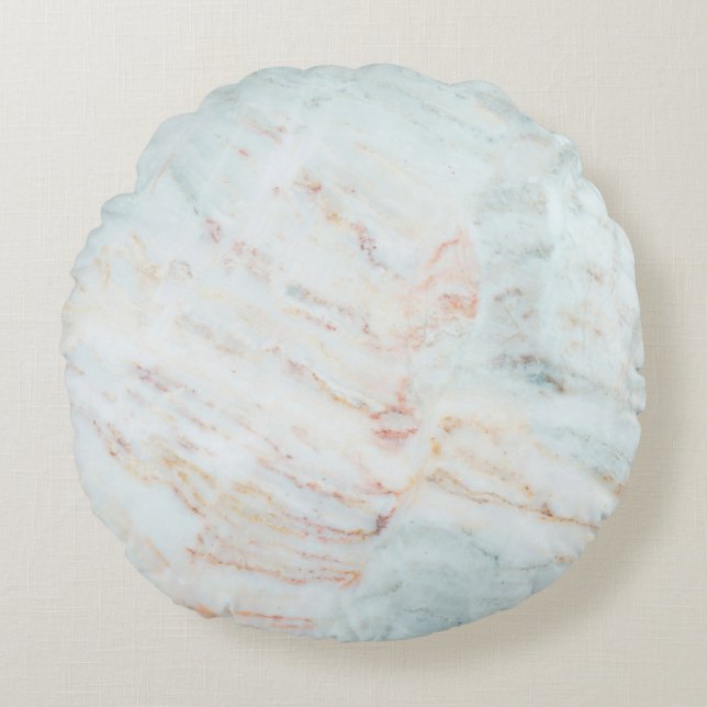 Marble pattern texture natural background. Interio Rond Kussen (Voorkant)