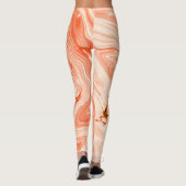 Marble Patterned Leggings (Achterkant)