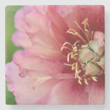 Marble Peony Onderzetter