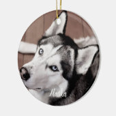 Marble Pet Loss Quote Dog Foto Pet Memorial Keramisch Ornament (Links)