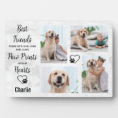 Marble Pet Memorial Foto Collage Keepslag Fotoplaat (voorkant)