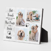 Marble Pet Memorial Foto Collage Keepslag Fotoplaat (Zijkant)