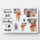 Marble Pet Memorial Keepomwille Photo Collage Fotoplaat (voorkant)