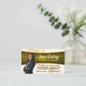 Marble Photo Credit Repair Visitekaartje (Staand voorkant)