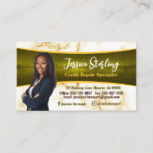 Marble Photo Credit Repair Visitekaartje (Voorkant)