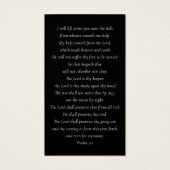 Marble Photo Funeral Memorial Prayer Card Visitekaartje (Achterkant)