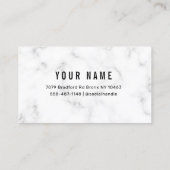 Marble Pink Hartelijk dank Visitekaartje (Achterkant)