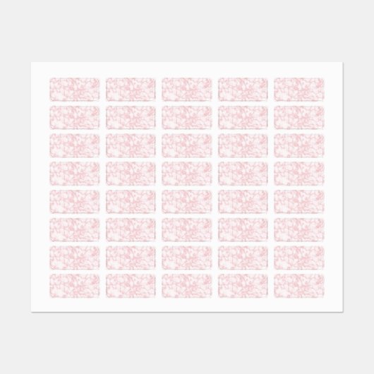 Marble Pink Labels (Vel)