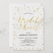 Marble & Polka dot | Modern Script-Vrijgezellenfee Kaart (Voorkant)