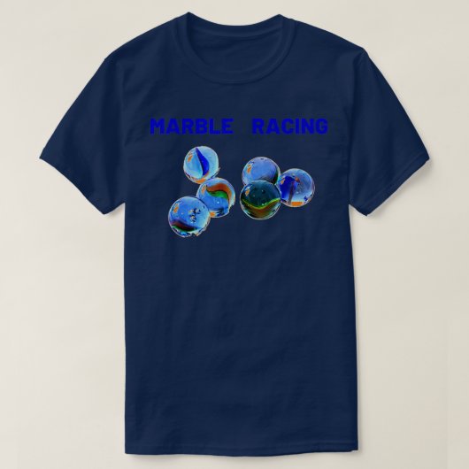 MARBLE RACING for Men Kinder and bejaard T-shirt (Design voorkant)