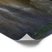 Marble Rock bij Natural Bridge Natuur Poster (Hoek)