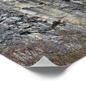 Marble Rock Cliff bij Natural Bridge 1 Natuur Poster (Hoek)