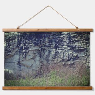 Marble Rock Cliff bij Natural Bridge Natuur Hangend Wandkleed