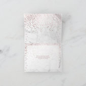 Marble/Roos Gold/Confetti. Bridesmaïde (Binnen)