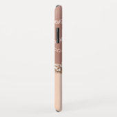 Marble Roos Gold Girly Ombre Elegant Chic Hoesje-M Case-Mate iPhone Case (Achterkant/rechts)