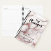 Marble Roos Gold Glam Planner (Display)