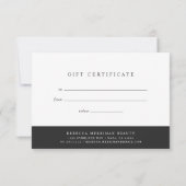 Marble Roos Gold Scissors | Salon Gift Certificate (Achterkant)