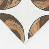 Marble Rye New York NYC Deli Breakfast Bagel Fleece Deken (Hoek)