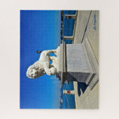 Marble Sculpture Bridge of Lions St Augustine FL Legpuzzel (Verticaal)
