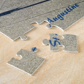 Marble Sculpture Bridge of Lions St Augustine FL Legpuzzel (Zijkant)