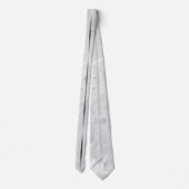 Marble Silver luxe strepen Stropdas (Achterkant)