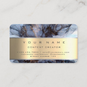 Marble Social Media Manager Content Creator Visitekaartje