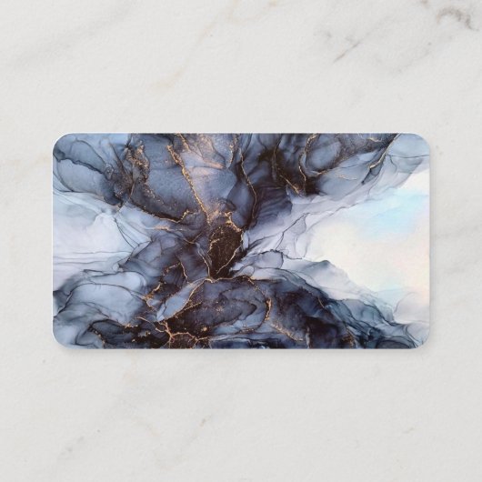 Marble Social Media Manager Content Creator Visitekaartje (Achterkant)