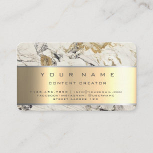 Marble Social Media Manager Content Manager Visitekaartje