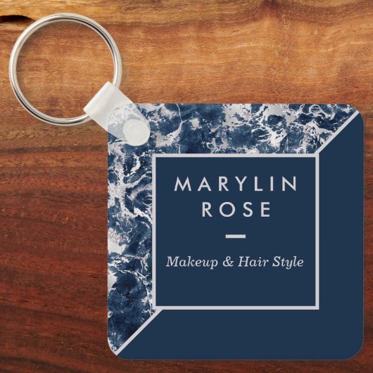 MARBLE SQUARE BUSINESS SLEUTELHANGER (Voorkant)