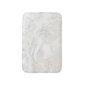Marble Stone Bright Creamy Beige Ivory Grey Badmat (Voorkant Verticaal)