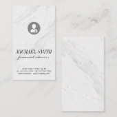 Marble Stone Business Avatar Visitekaartje (Voorkant / Achterkant)