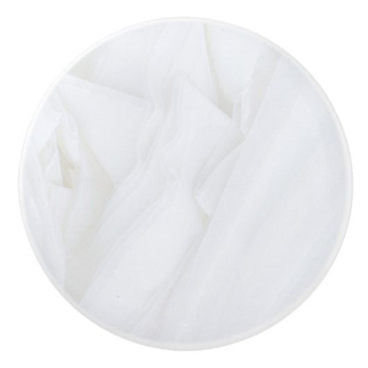 Marble Stone Ceramic Knob. Keramische Knop (Voorkant)