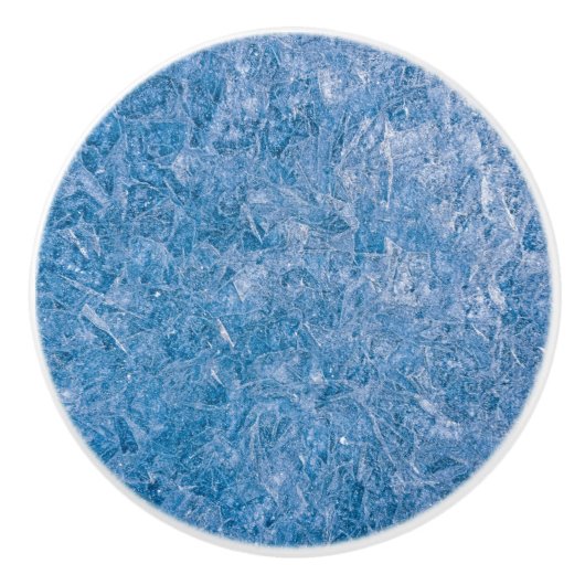 Marble Stone Ceramic Knob. Keramische Knop (Voorkant)