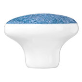 Marble Stone Ceramic Knob. Keramische Knop (Zijkant)