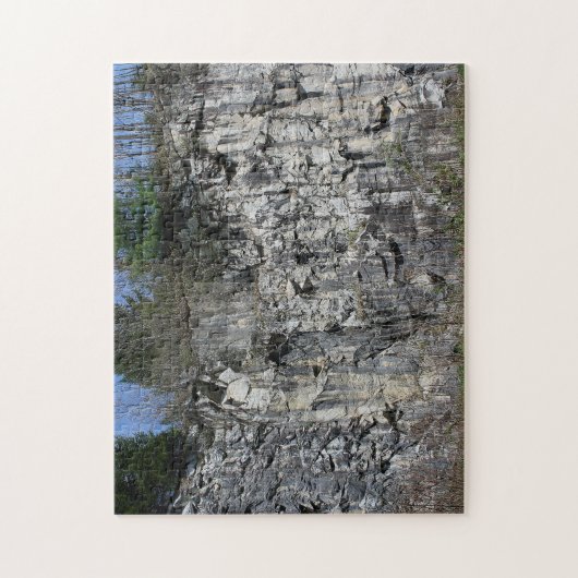 Marble Stone Cliff Natuur Legpuzzel (Verticaal)