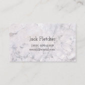 Marble & Stone Countertops Business Card Visitekaartje (Achterkant)