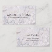 Marble & Stone Countertops Business Card Visitekaartje (Voorkant / Achterkant)