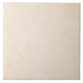 Marble Stone Cream Neutral Tile Background Blank Tegeltje (Voorkant)