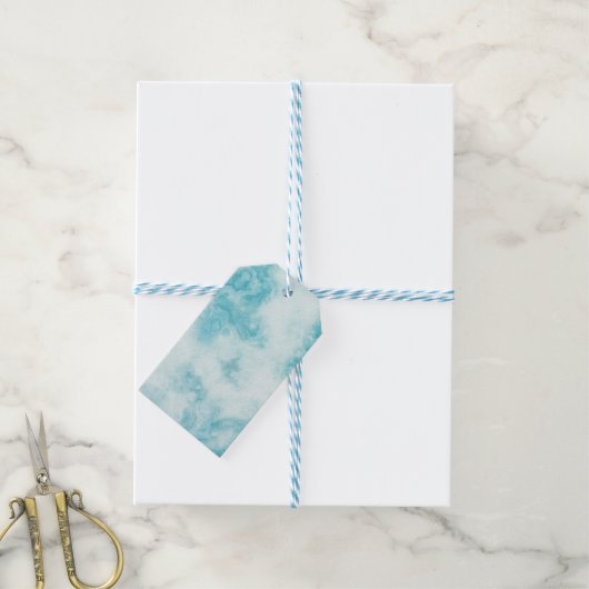Marble Stone Gift Label Cadeaulabel (Met Touw)