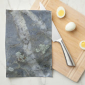 Marble Stone Gray Theedoek (Quarter Fold)