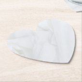 Marble Stone Heart Kartonnen Onderzetters (Gekanteld)