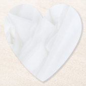 Marble Stone Heart Kartonnen Onderzetters (Voorkant)