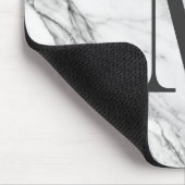 Marble Stone Monogrammed MousePad Muismat (Hoek)