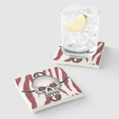 Marble Stone Onderzetter (Zijkant)