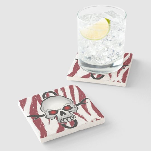 Marble Stone Onderzetter (Zijkant)